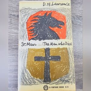 St Maur and The Man Who Died D.H. Lawrence 1953 Vintagebooks Paperback